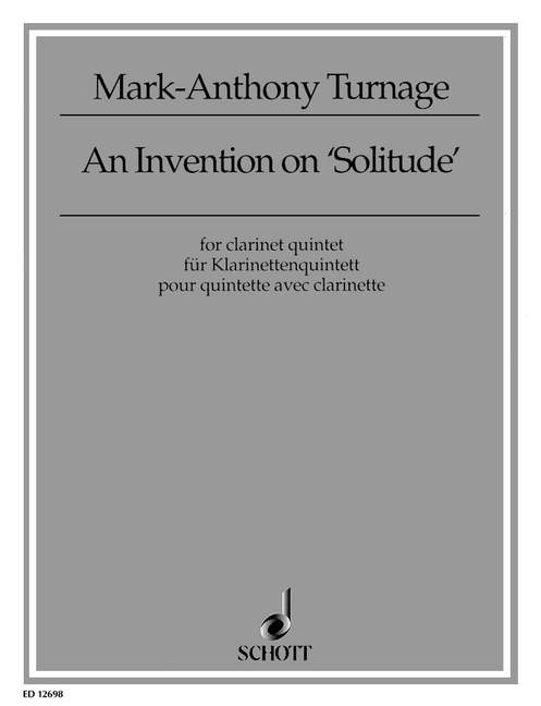 Vorderes Coverbild An Invention on "Solitude" 
