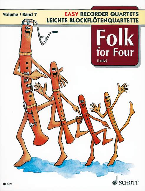 Vorderes Coverbild Folk for Four Band 7