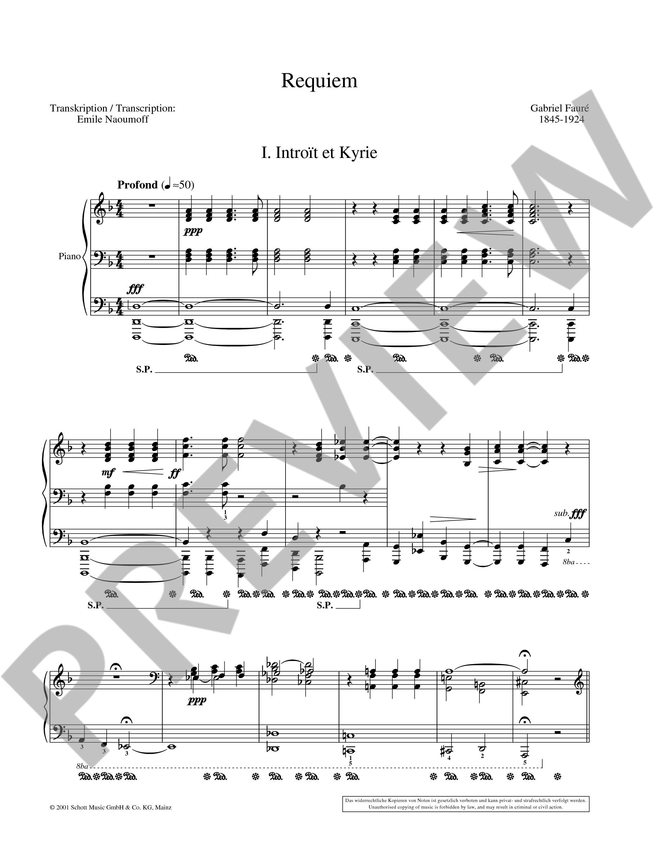 Anderes Coverbild Requiem op. 48 Band 3