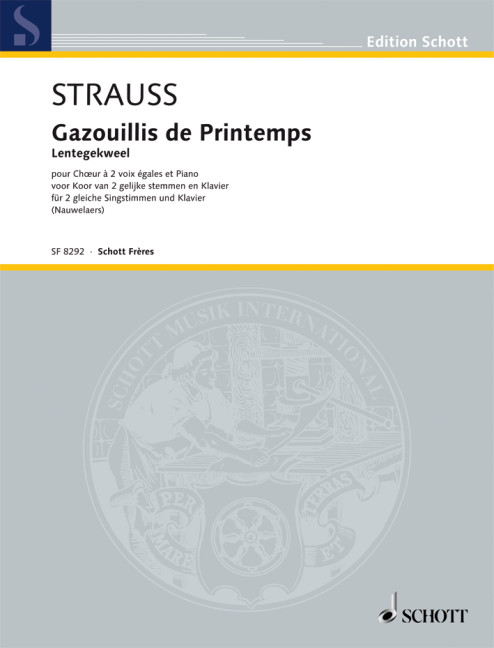 Vorderes Coverbild Gazouillis de Printemps 