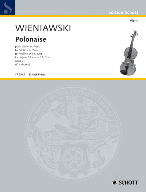 Vorderes Coverbild Polonaise A-Dur op. 21 Nr. 35