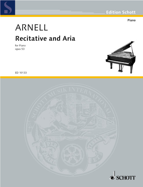 Vorderes Coverbild Recitative and Aria op. 53 