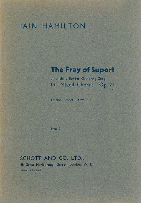 Vorderes Coverbild The Fray of Support op. 21 