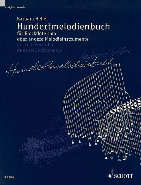 Vorderes Coverbild Hundertmelodienbuch 