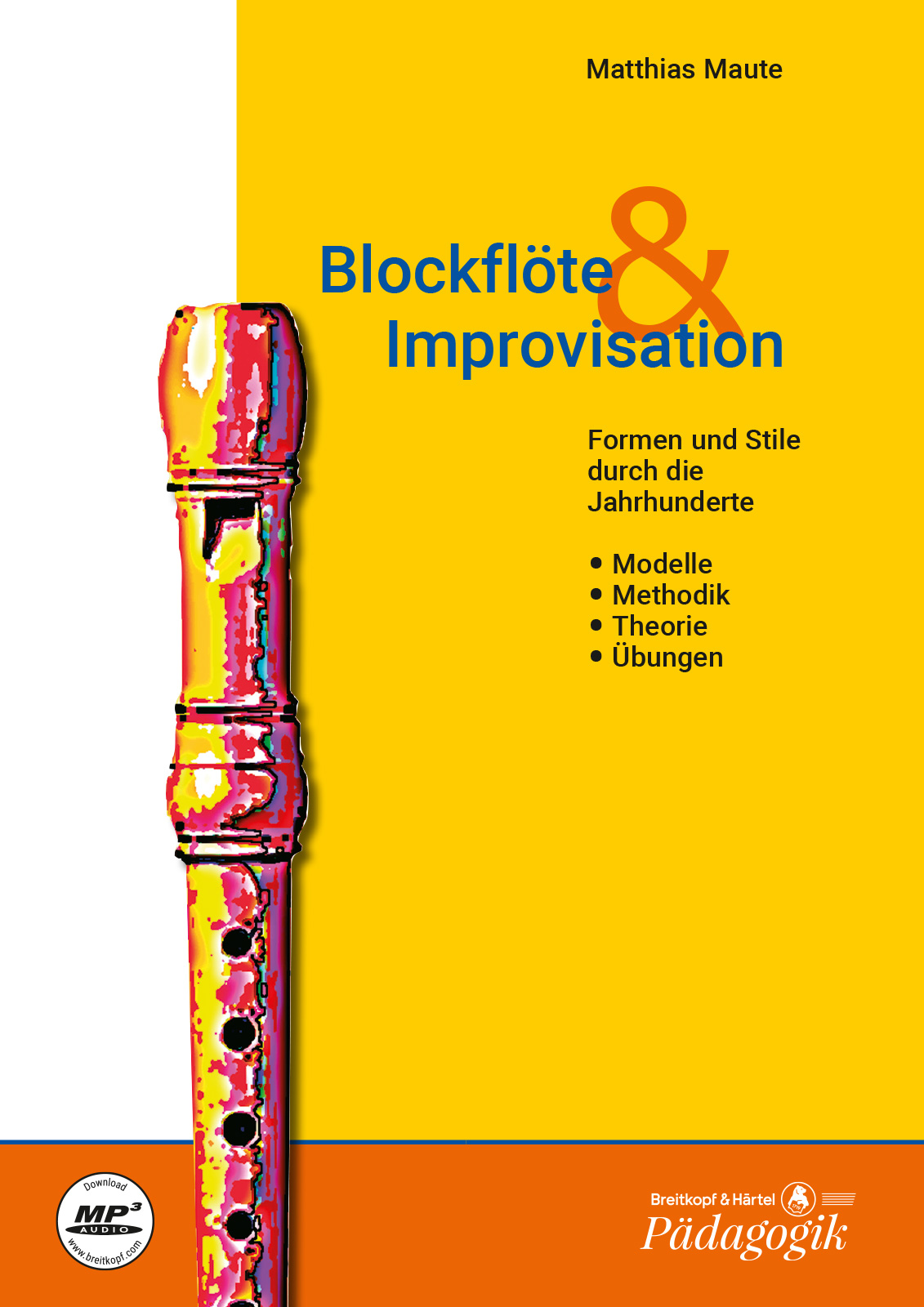 Vorderes Coverbild Blockflöte & Improvisation
