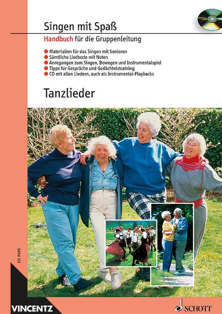 Vorderes Coverbild Tanzlieder 