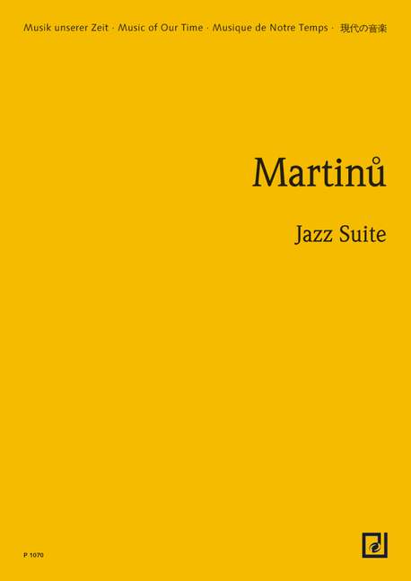 Vorderes Coverbild Jazz Suite H 172 