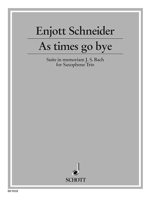 Vorderes Coverbild As times go bye ... 