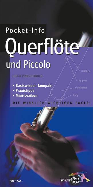 Vorderes Coverbild Pocket-Info Querflöte und Piccolo 