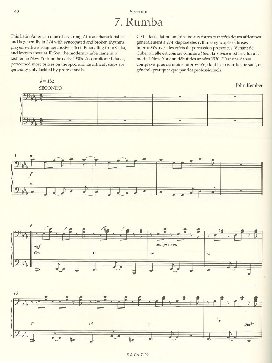Anderes Coverbild Latin pieces for piano duet 
