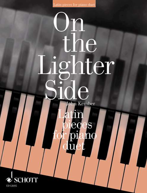Vorderes Coverbild Latin pieces for piano duet 