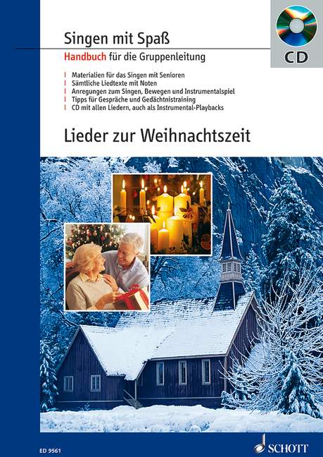 Vorderes Coverbild Lieder zur Weihnachtszeit 