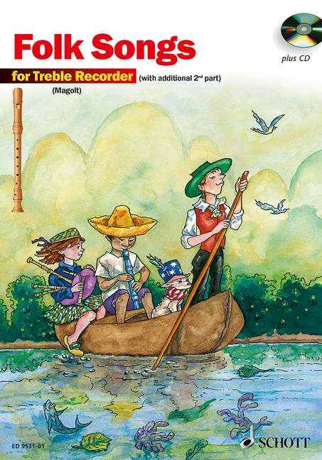 Vorderes Coverbild Die schönsten Folksongs 