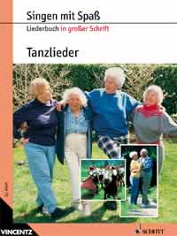 Vorderes Coverbild Tanzlieder 
