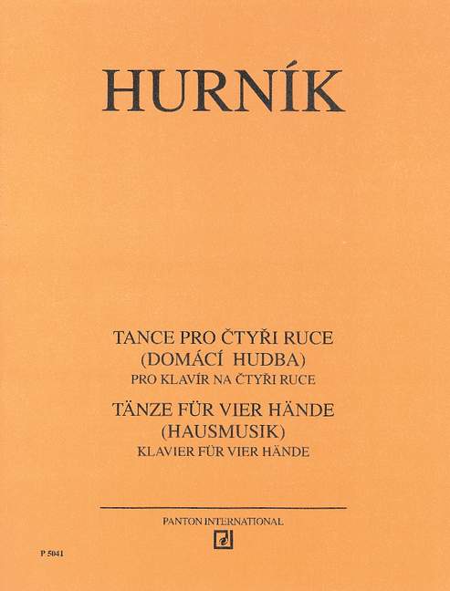 Vorderes Coverbild Tänze für 4 Hände 