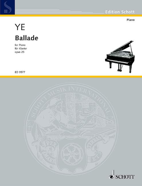 Vorderes Coverbild Ballade op. 25 