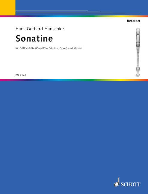 Vorderes Coverbild Sonatine 