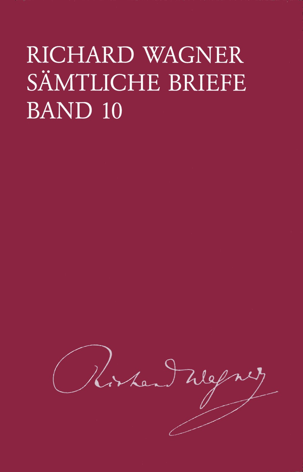 Vorderes Coverbild Sämtliche Briefe Band 10 (1858-59)