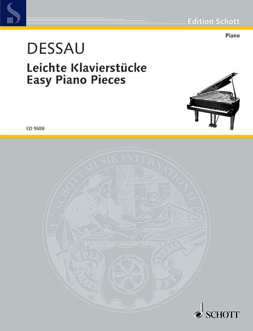 Vorderes Coverbild Leichte Klavierstücke 