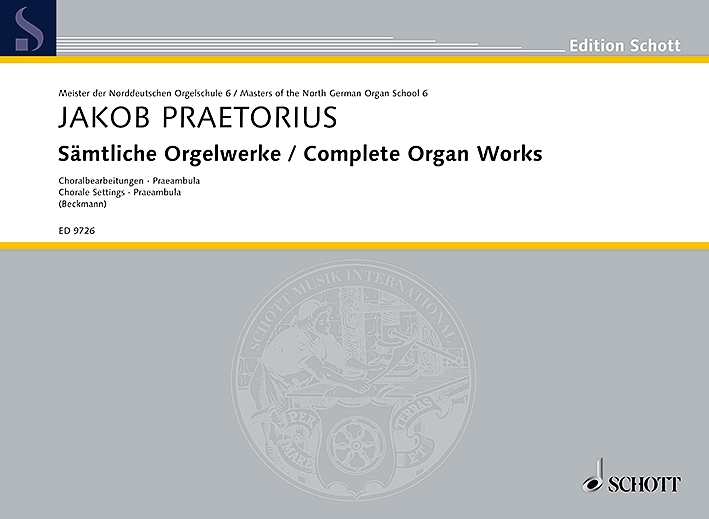 Vorderes Coverbild Sämtliche Orgelwerke Band 6