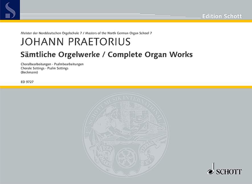 Vorderes Coverbild Sämtliche Orgelwerke Band 7
