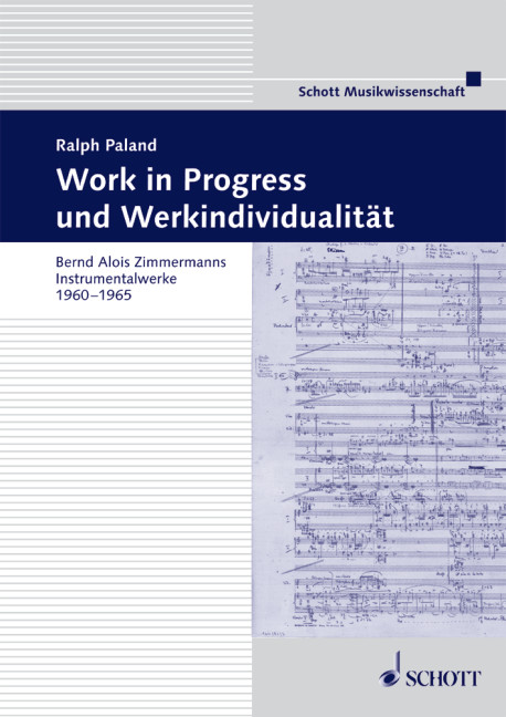 Vorderes Coverbild Work in Progress und Werkindividualität Band 9