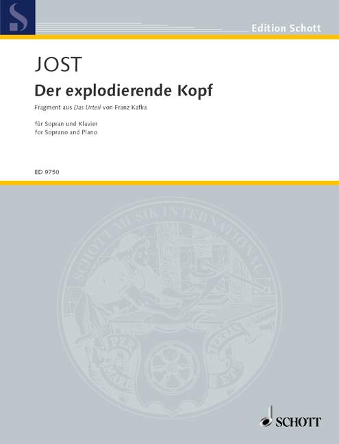 Vorderes Coverbild Der explodierende Kopf 