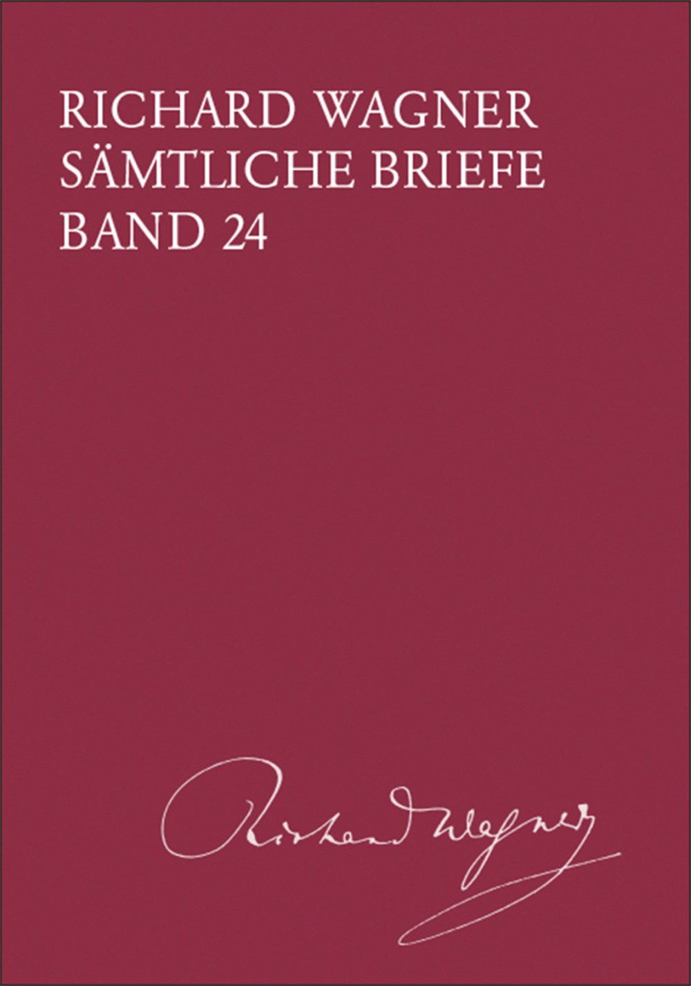 Vorderes Coverbild Sämtliche Briefe, Band 24 (1872)