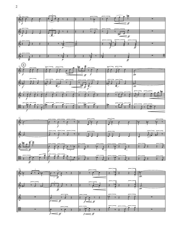 Anderes Coverbild String Quartet No. 3 