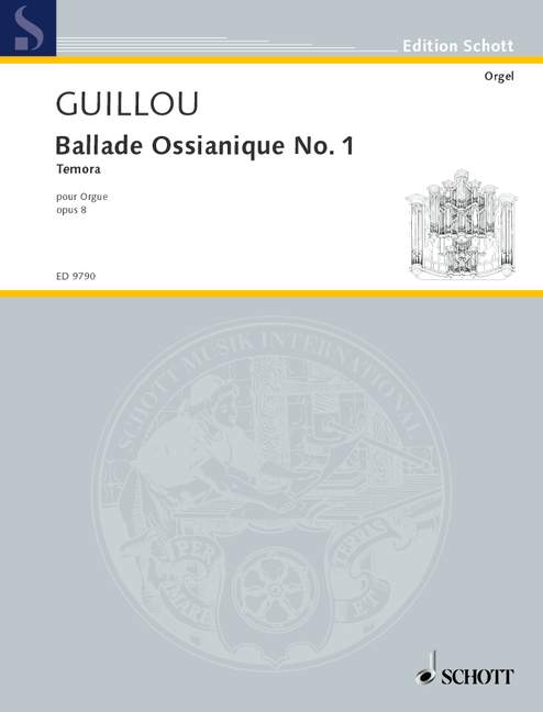Vorderes Coverbild Ballade Ossianique No. 1 op. 8 
