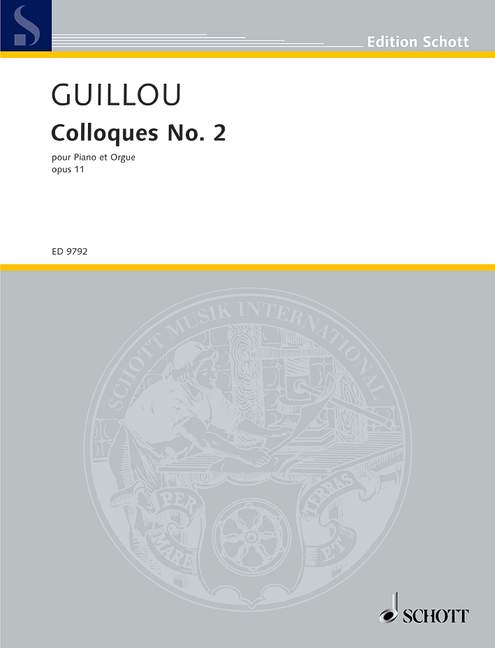 Vorderes Coverbild Colloque No. 2 op. 11 