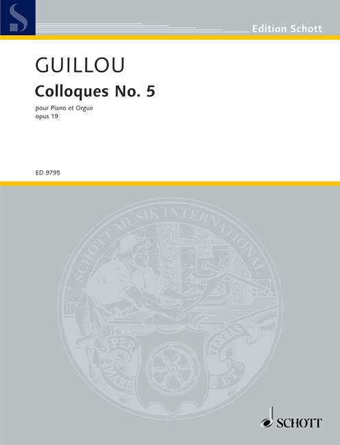 Vorderes Coverbild Colloque No. 5 op. 19 