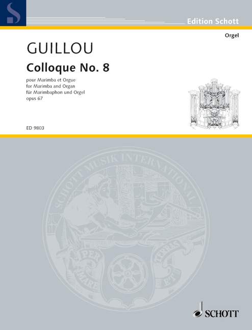 Vorderes Coverbild Colloque No. 8 op. 67 