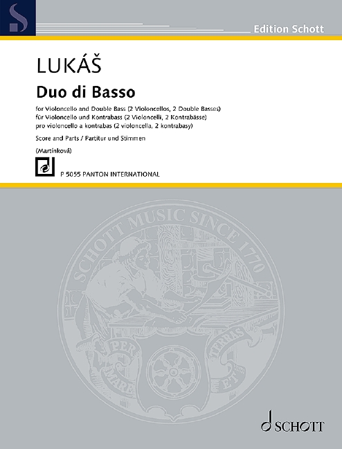 Vorderes Coverbild Duo di Basso op. 210 