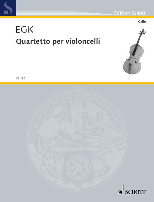 Vorderes Coverbild Quartetto per violoncelli 