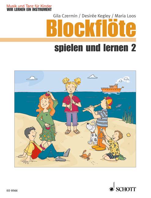 Vorderes Coverbild Blockflöte spielen und lernen Heft 2