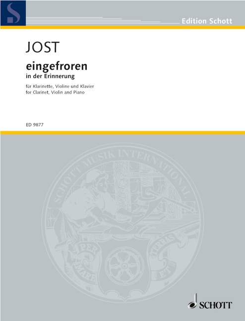 Vorderes Coverbild eingefroren 