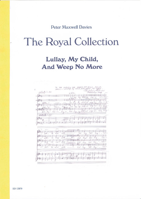 Vorderes Coverbild Lullay, My Child, And Weep No More op. 256, no.1 