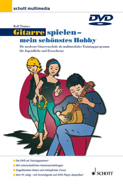 Vorderes Coverbild Gitarre spielen - mein schönstes Hobby 