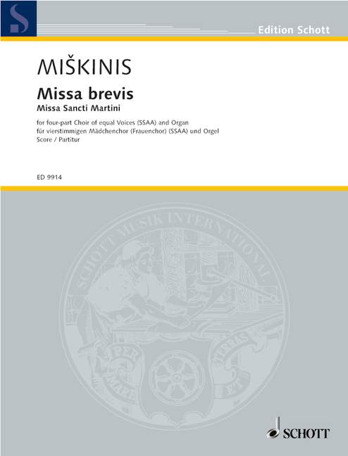 Vorderes Coverbild Missa brevis 
