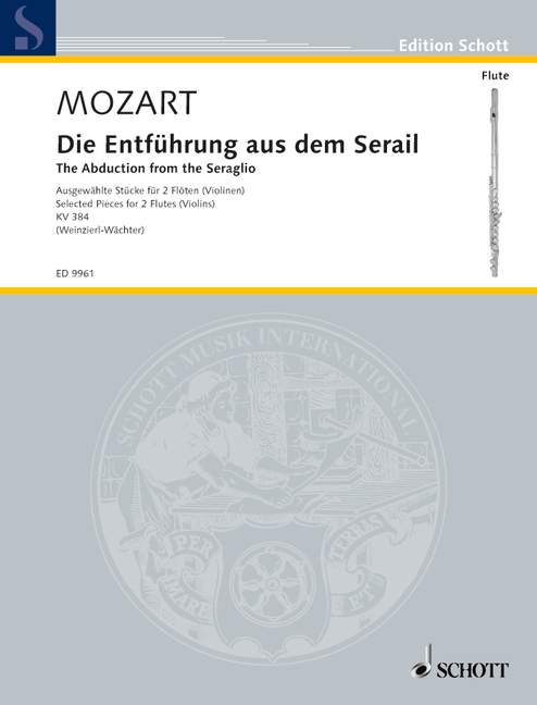 Vorderes Coverbild Die Entführung aus dem Serail KV 384 
