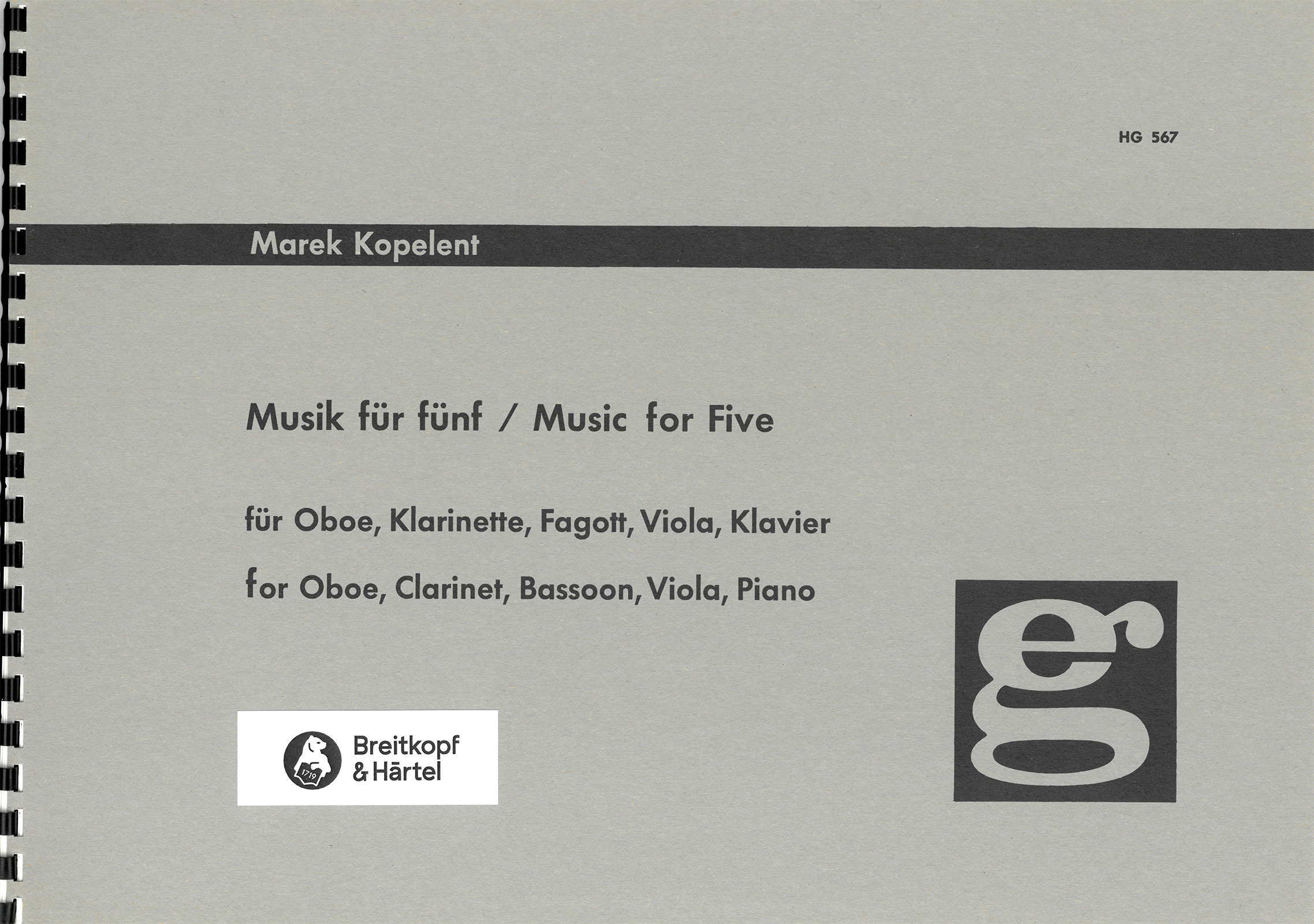 Anderes Coverbild Musik für Fünf