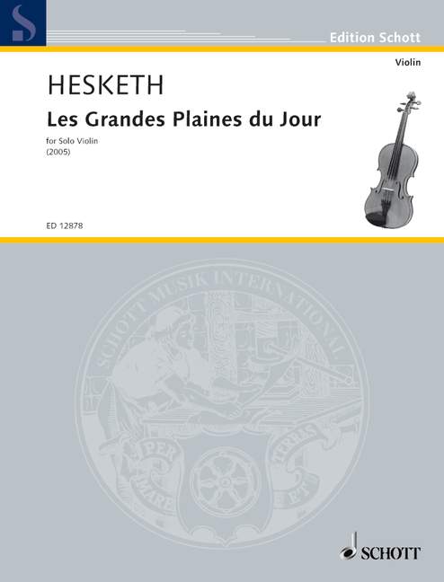 Vorderes Coverbild Les Grandes Plaines du Jour 