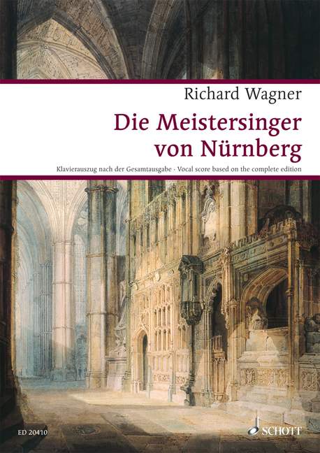 Vorderes Coverbild Die Meistersinger von Nürnberg WWV 96 