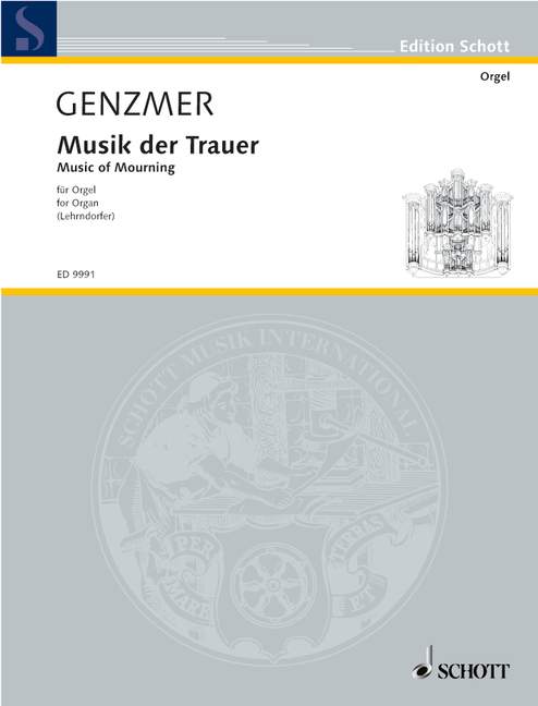 Vorderes Coverbild Musik der Trauer GeWV 412 