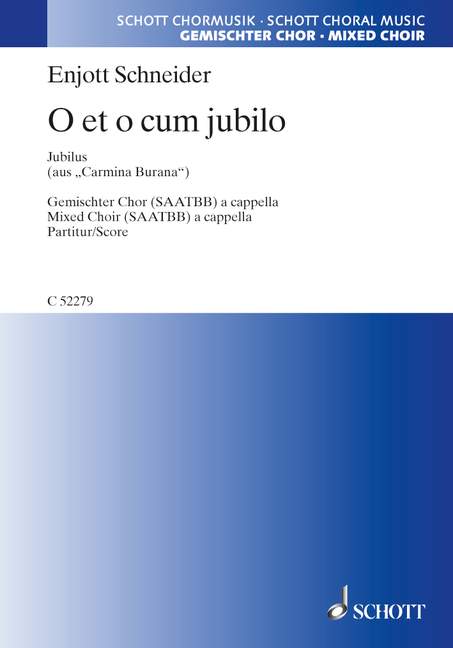 Vorderes Coverbild O et o cum jubilo 