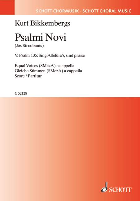 Vorderes Coverbild Psalmi Novi No. 5 
