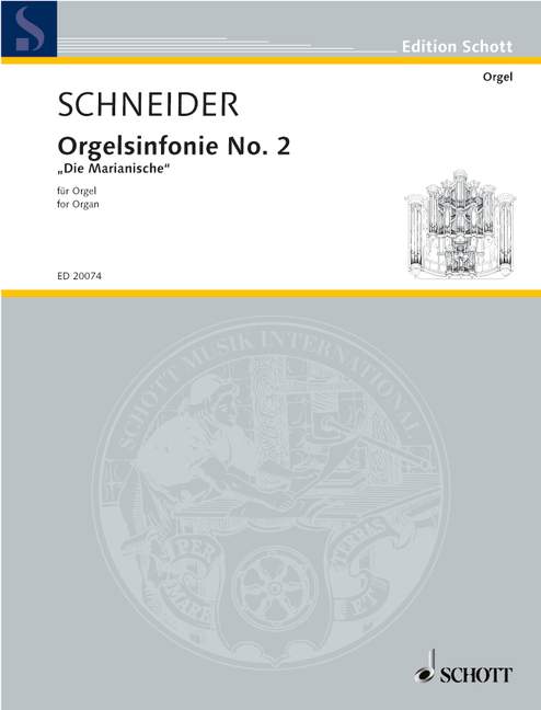 Vorderes Coverbild Orgelsinfonie No. 2 