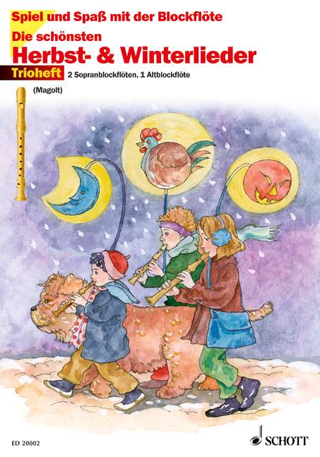 Vorderes Coverbild Die schönsten Herbst- und Winterlieder 