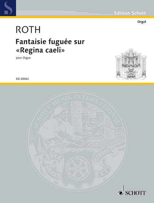 Vorderes Coverbild Fantaisie fuguée sur "Regina caeli" 